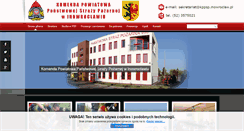 Desktop Screenshot of kppsp.inowroclaw.pl